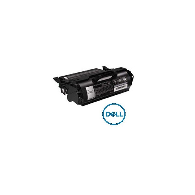 Toner Laser Noir DELL Program RETURN pour Imprimante Laser - Capacité 7000 pages