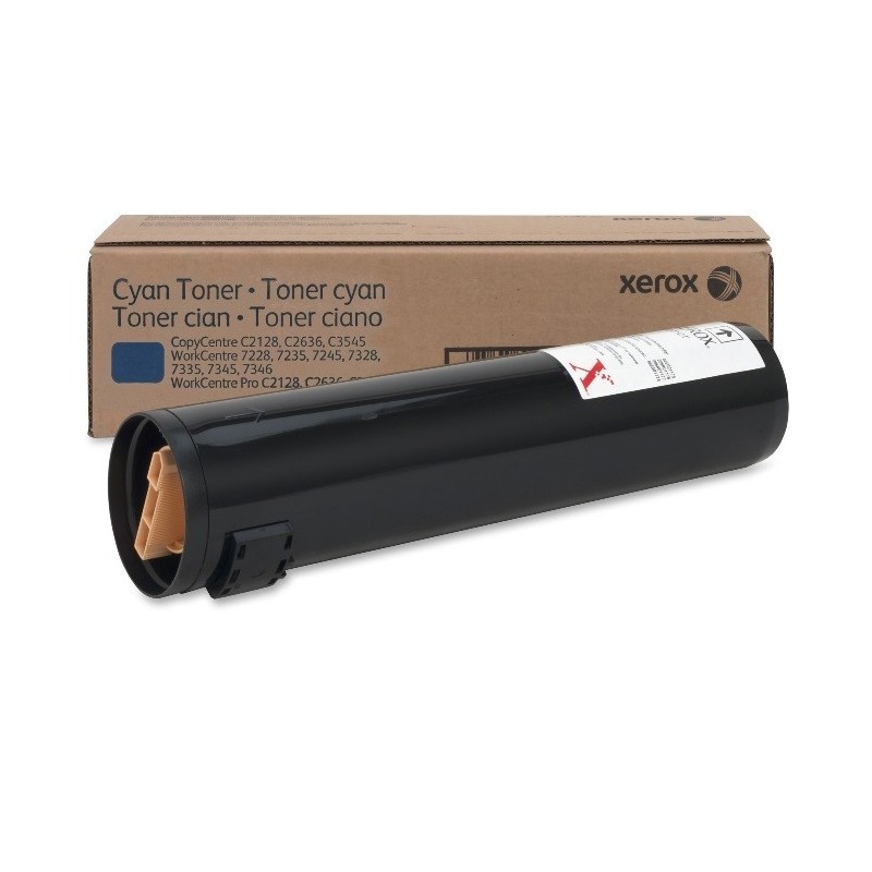 Toner Cyan XEROX pour WorkCentre 7228 / 7235 / 7245..., Toner Express : achat en ligne de Toner Cyan XEROX pour WorkCentre 7228 