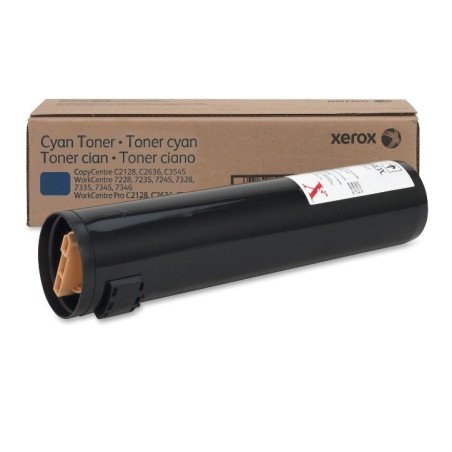 Toner Cyan XEROX pour WorkCentre 7228 / 7235 / 7245..., Toner Express : achat en ligne de Toner Cyan XEROX pour WorkCentre 7228 