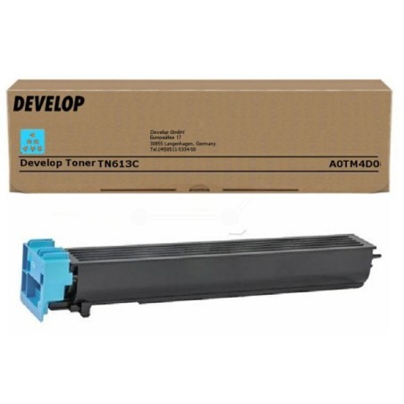 Toner Cyan Develop pour Inéo+452/+552 ... (TN-613C) (30 000 pages)