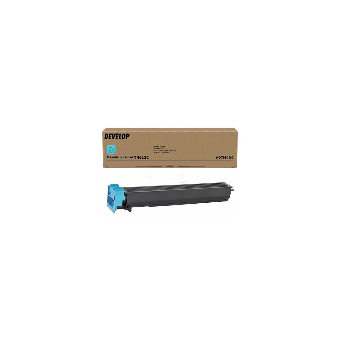 Toner Cyan Develop pour Inéo+452/+552 ... (TN-613C) (30 000 pages)
