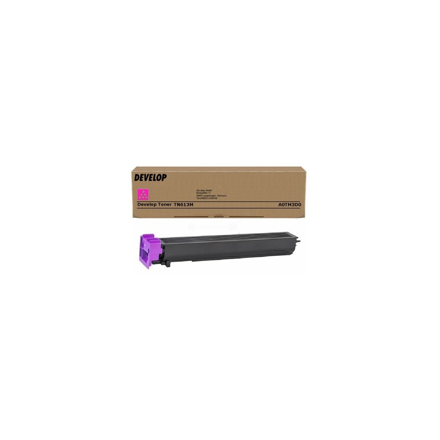 Toner Magenta Develop pour Inéo+452/+552 ... (TN-613M) (30 000 pages)
