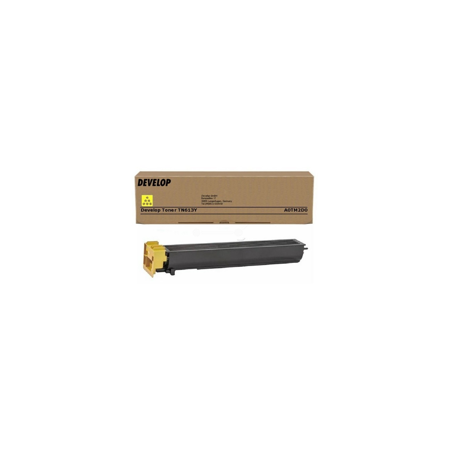Toner Jaune Develop pour Inéo+452/+552 ... (TN-613Y) (30 000 pages)