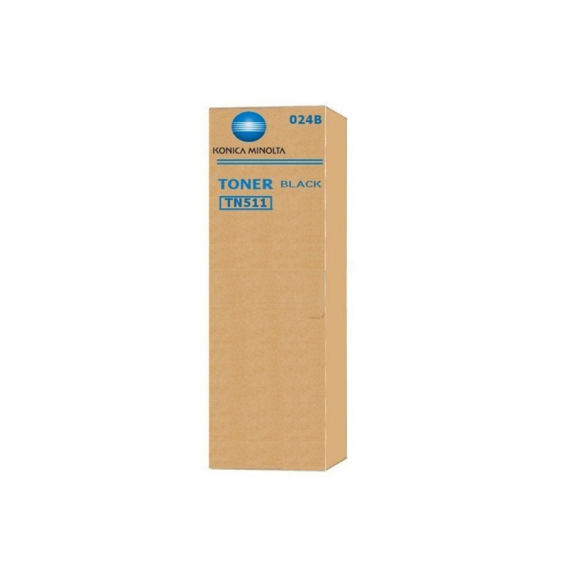 Toner noir Konica Minolta pour Bizhub 360,361,420,421,500,501...(TN-511)