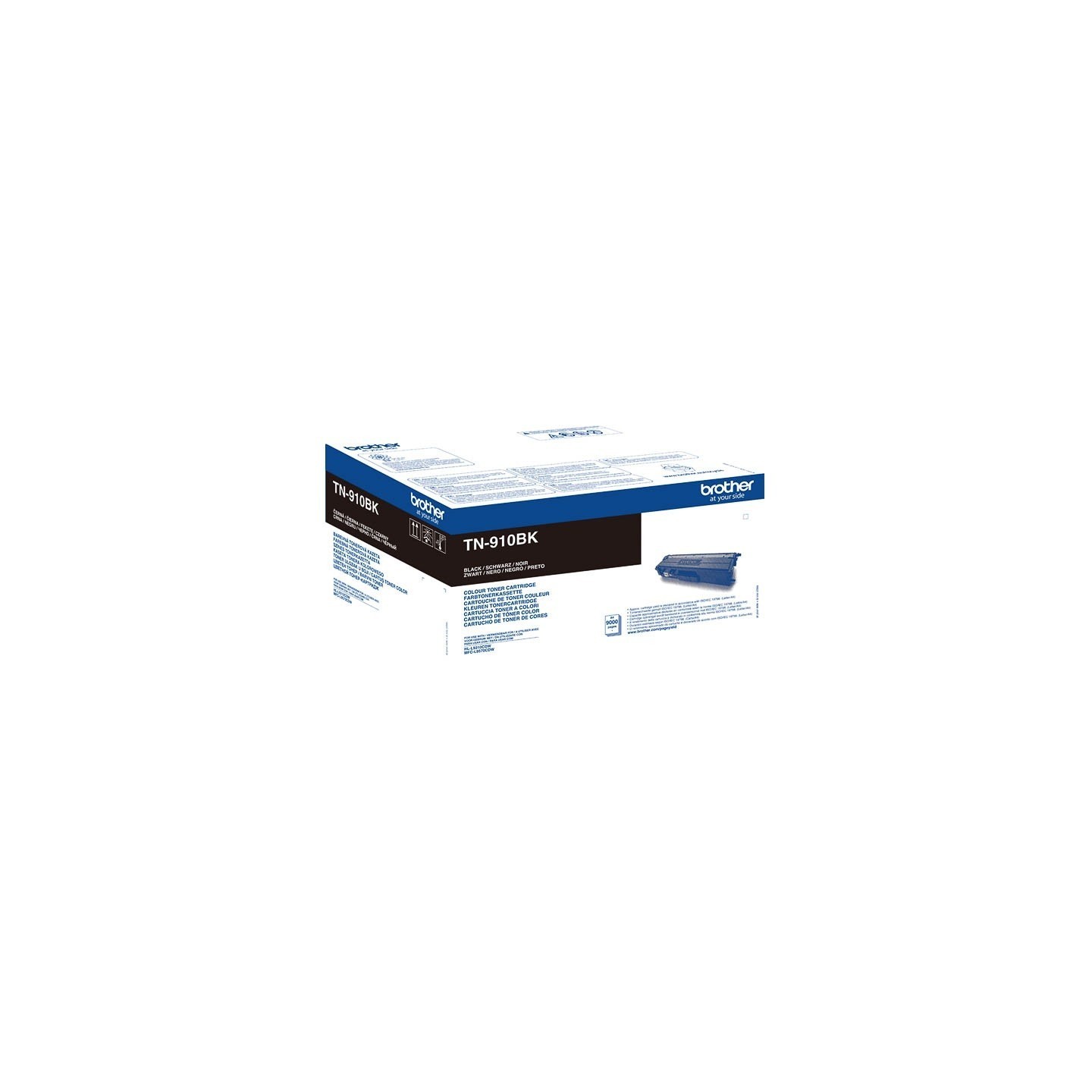 Toner noir Brother pour HL-L9310CDW/ 9310CDWT/ 9570CDW/ 9570CDWT ... (TN-910BK)
