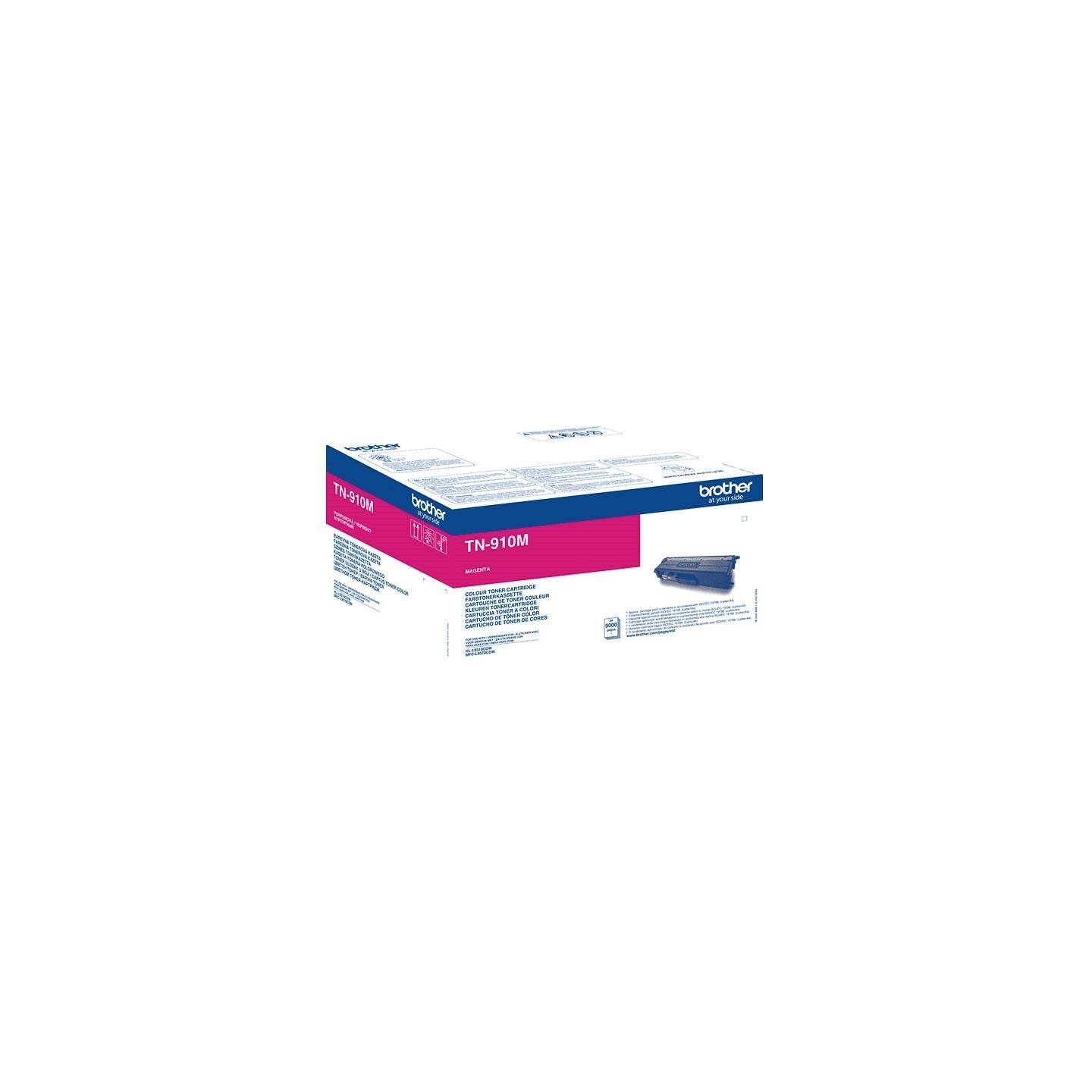 Toner magenta Brother pour HL-L9310CDW/ 9310CDWT/ 9570CDW/ 9570CDWT ... (TN-910M)