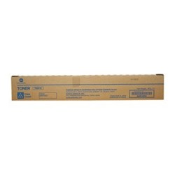 Toner cyan Konica Minolta pour Bizhub C227 / C287 (TN221C)
