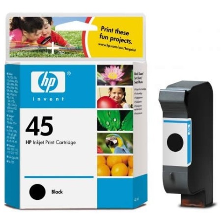 Cartouche Noire HP n°45 Grande Capacité pour Deskjet 750 ..., Toner Express : achat en ligne de Cartouche Noire HP n°45 Grande C