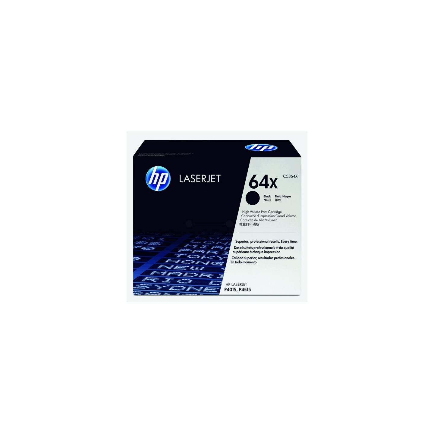 Toner noir haute capacité HP pour laserjet P4015 / P4515... (64X), Toner Express : achat en ligne de Toner noir haute capacité H