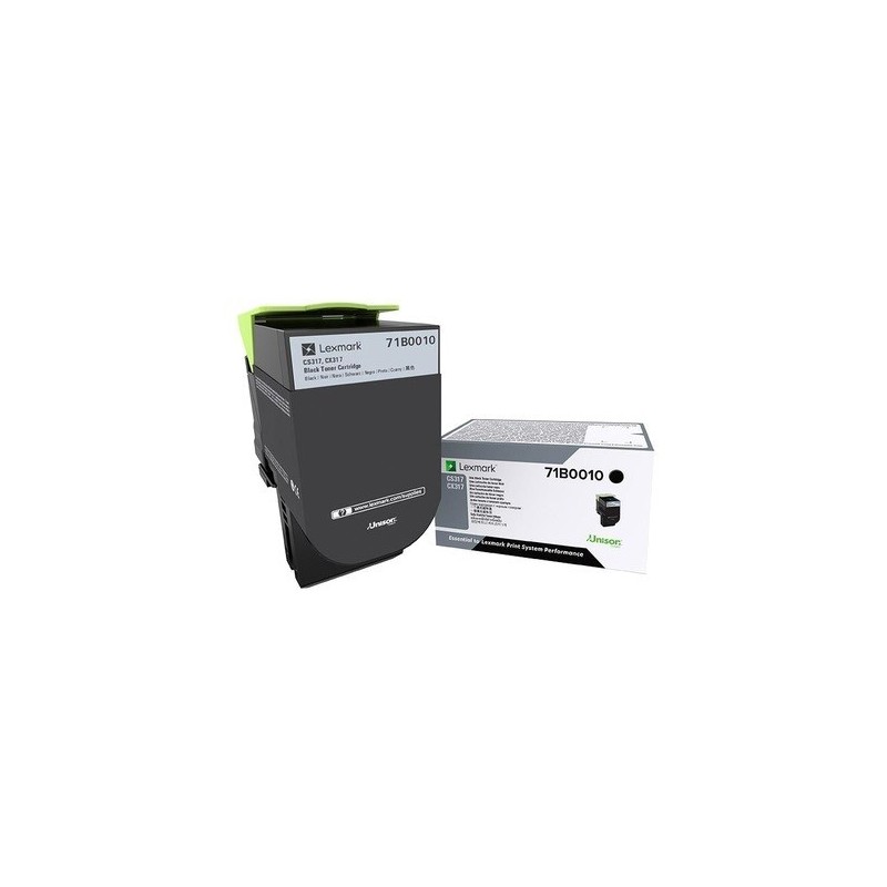 Toner Noir Lexmark pour imprimante CS317dn/ Multifonction CX317dn