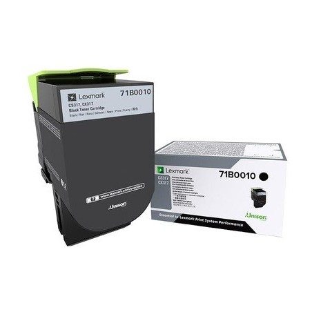 Toner Noir Lexmark pour imprimante CS317dn/ Multifonction CX317dn