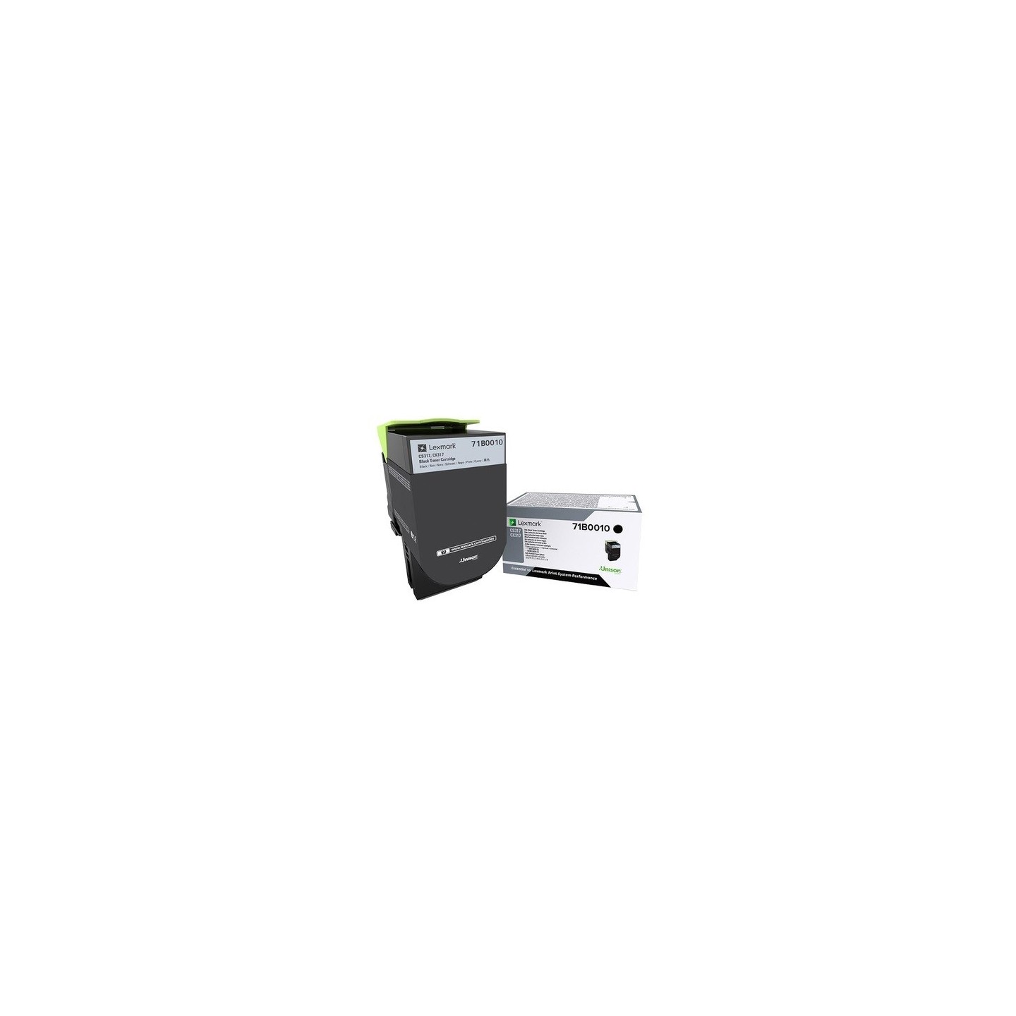 Toner Noir Lexmark pour imprimante CS317dn/ Multifonction CX317dn