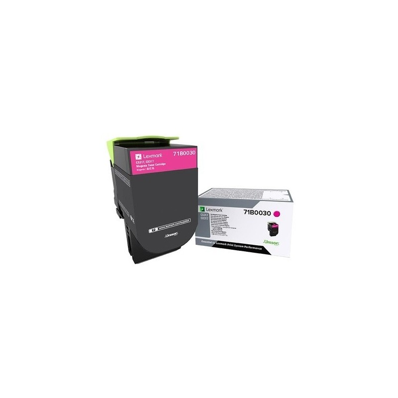 Toner Magenta Lexmark pour imprimante CS317dn/ Multifonction CX317dn