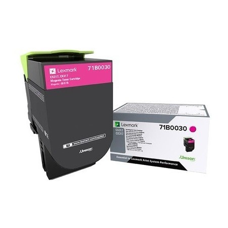 Toner Magenta Lexmark pour imprimante CS317dn/ Multifonction CX317dn