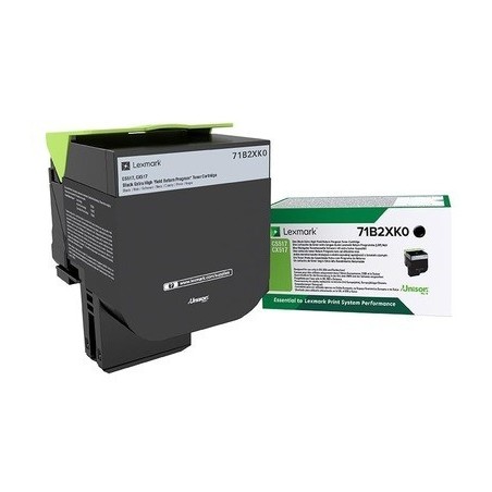 Toner Noir, extra longue durée, LEXMARK Return Program pour imprimante CS517dn/ Multifonction CX517dn
