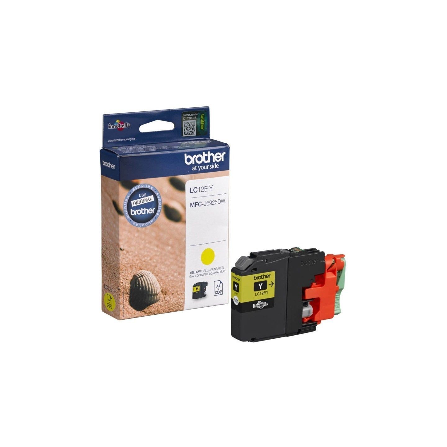 Cartouche Jaune Brother pour MFC J6925DW