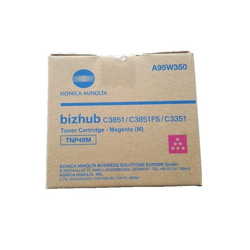 Toner Magenta Konica Minolta Bizhub C3351, C3851  (TNP49M)