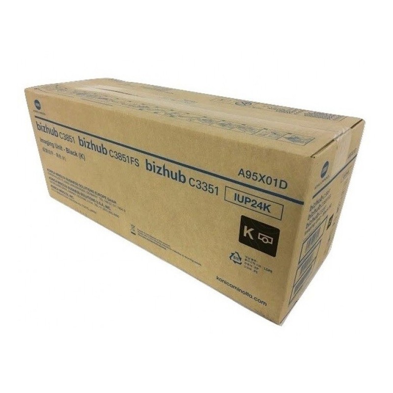 Unité image Noir Konica Minolta Bizhub C3351, C3851  (IUP24K)
