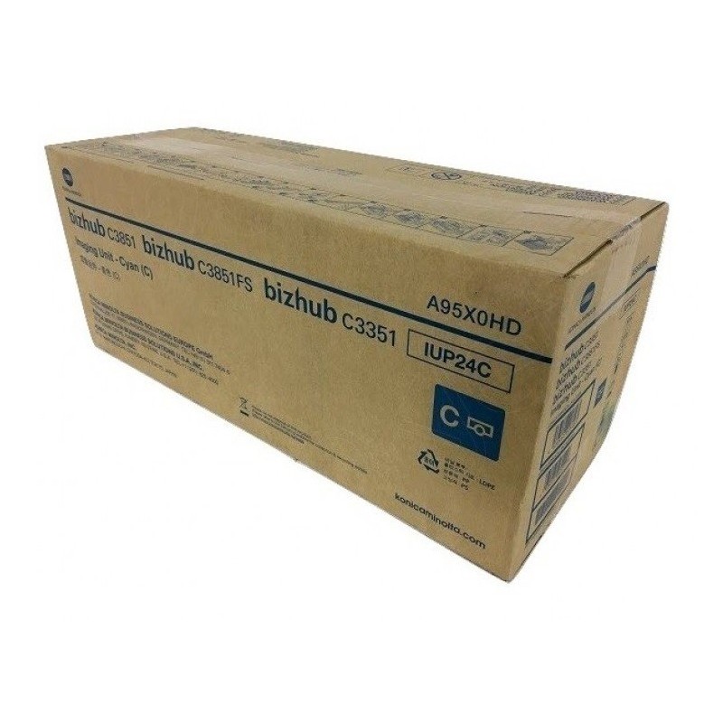 Unité image Cyan Konica Minolta Bizhub C3351, C3851  (IUP24C)