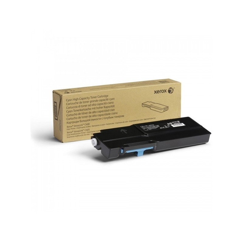 Cartouche de toner cyan XEROX  pour VersaLink C400/C405 - haute capacité (4 800 pages)