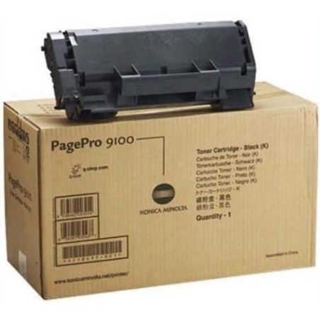 Toner Noir Konica Minolta PAGE PRO 9100, Toner Express : achat en ligne de Toner Noir Konica Minolta PAGE PRO 9100 pour impriman