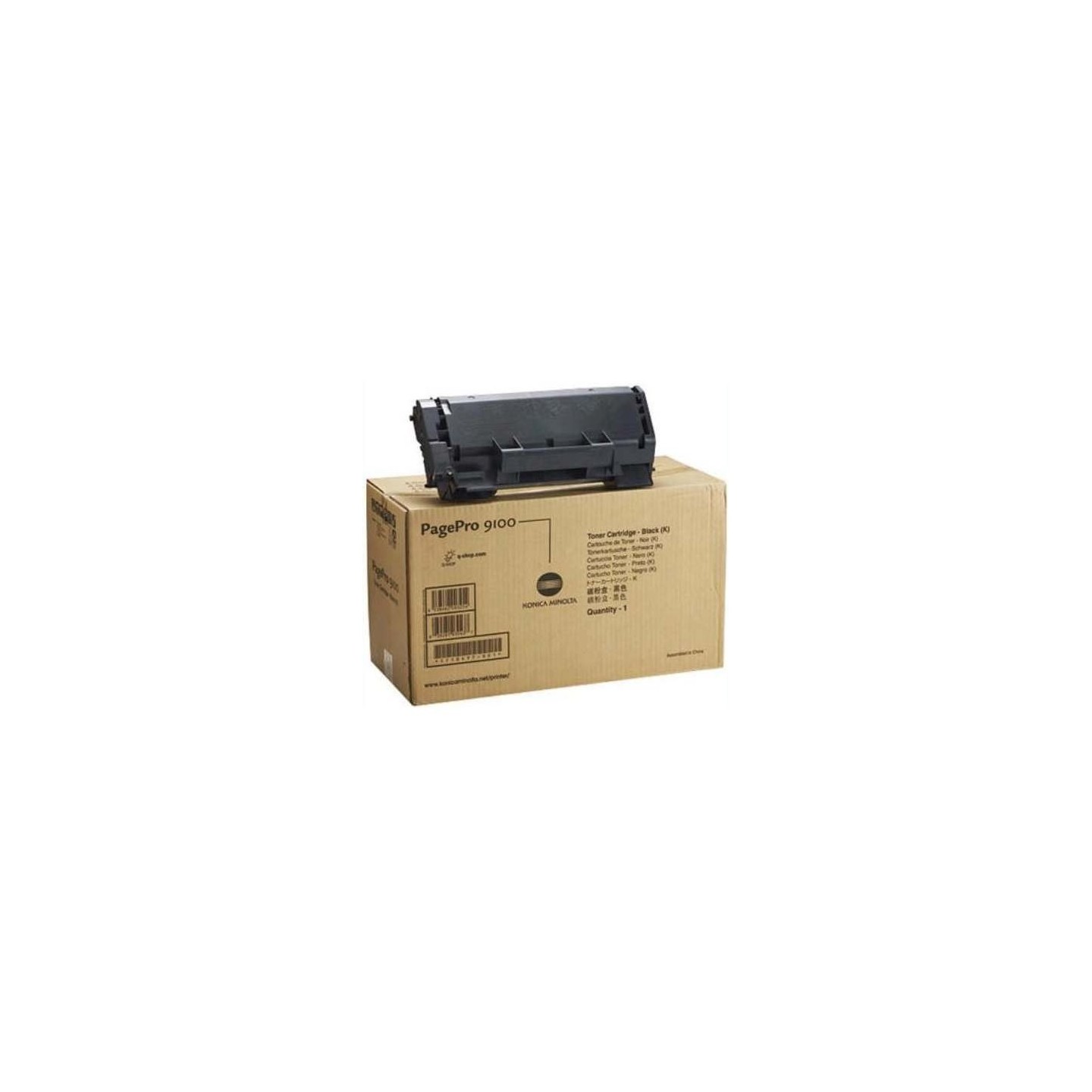 Toner Noir Konica Minolta PAGE PRO 9100, Toner Express : achat en ligne de Toner Noir Konica Minolta PAGE PRO 9100 pour impriman