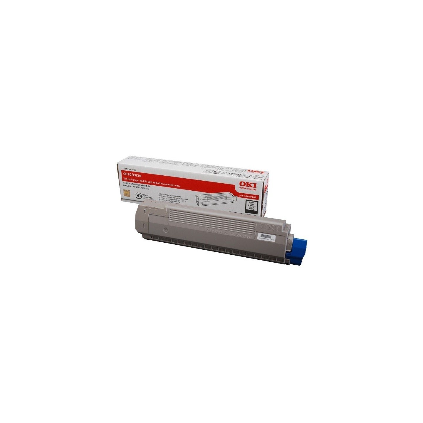 Toner noir Oki pour C810 / C830, Toner Express : achat en ligne de Toner noir Oki pour C810 / C830 pour imprimante
