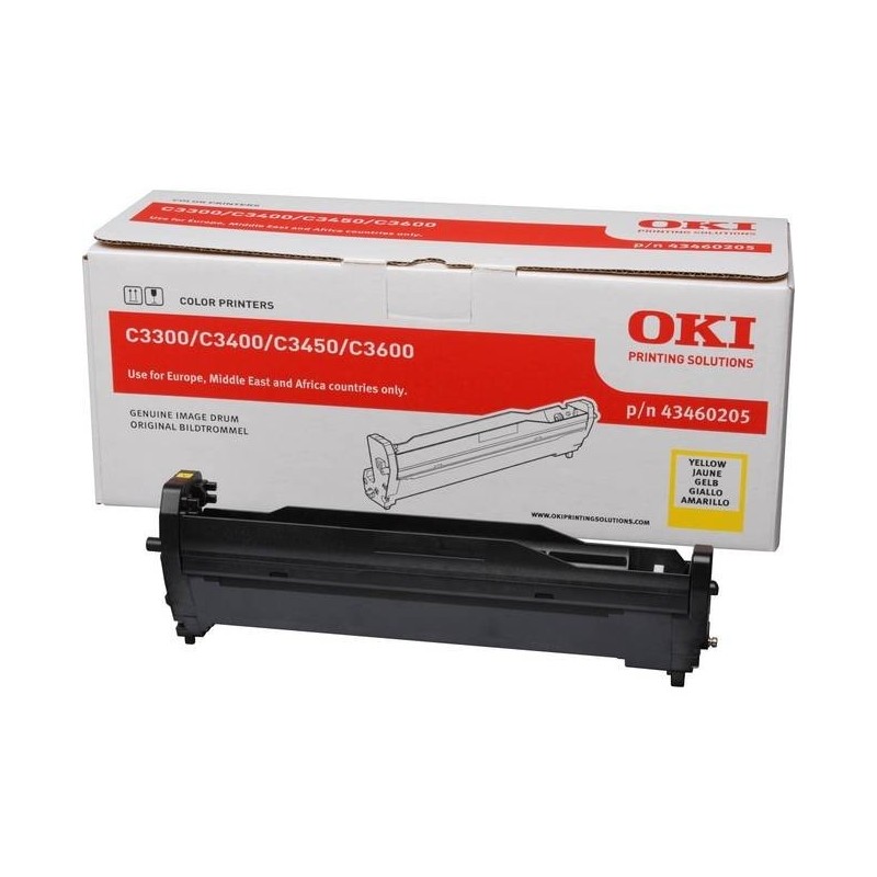 Tambour jaune Oki pour C33/C34, Toner Express : achat en ligne de Tambour jaune Oki pour C33/C34 pour imprimante