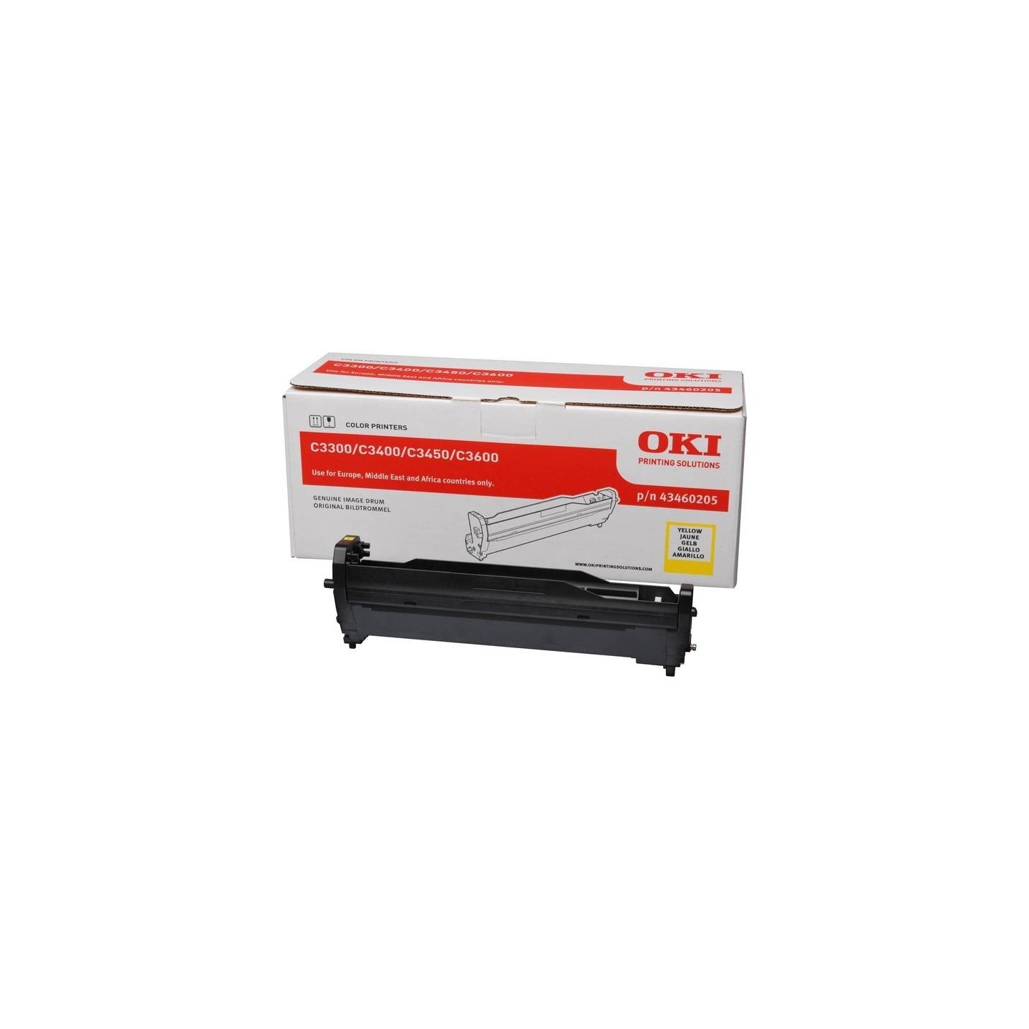 Tambour jaune Oki pour C33/C34, Toner Express : achat en ligne de Tambour jaune Oki pour C33/C34 pour imprimante