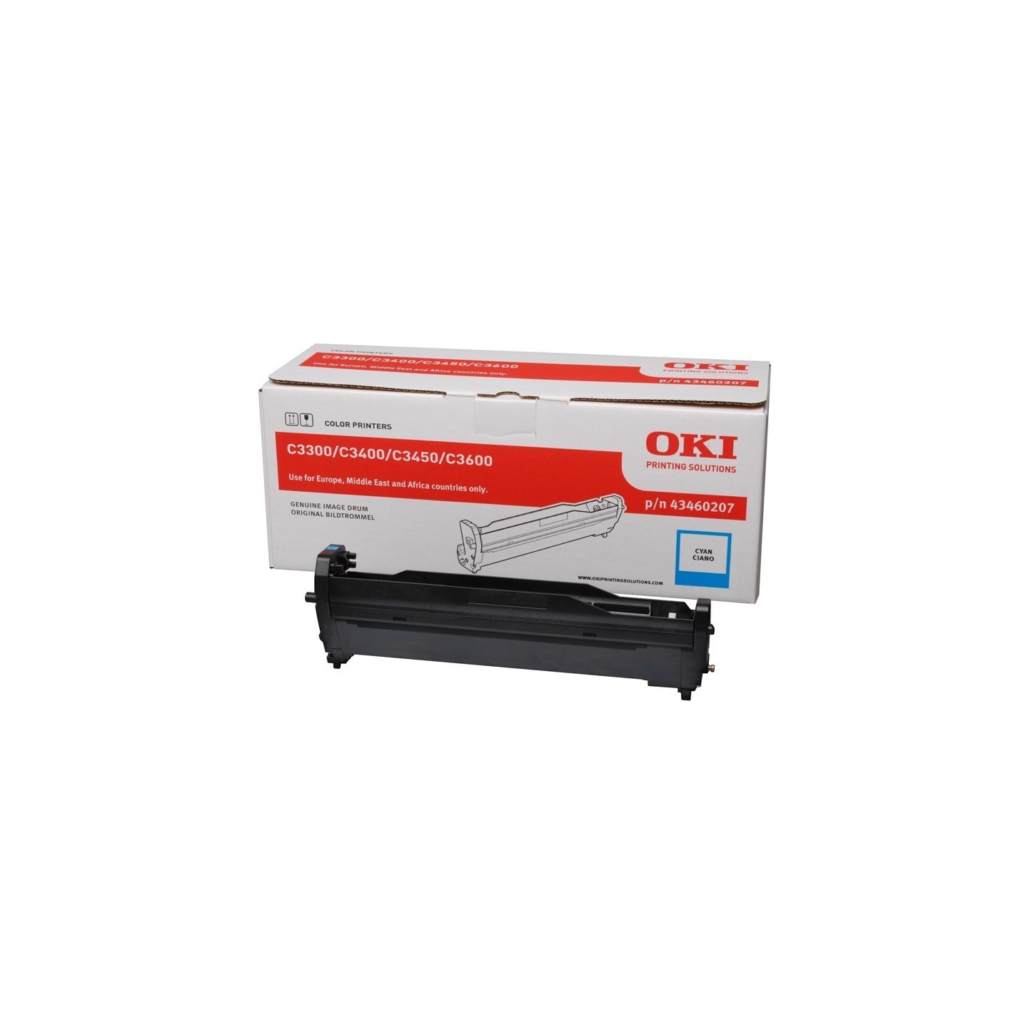 Tambour cyan Oki pour C33/C34/C36, Toner Express : achat en ligne de Tambour cyan Oki pour C33/C34/C36 pour imprimante