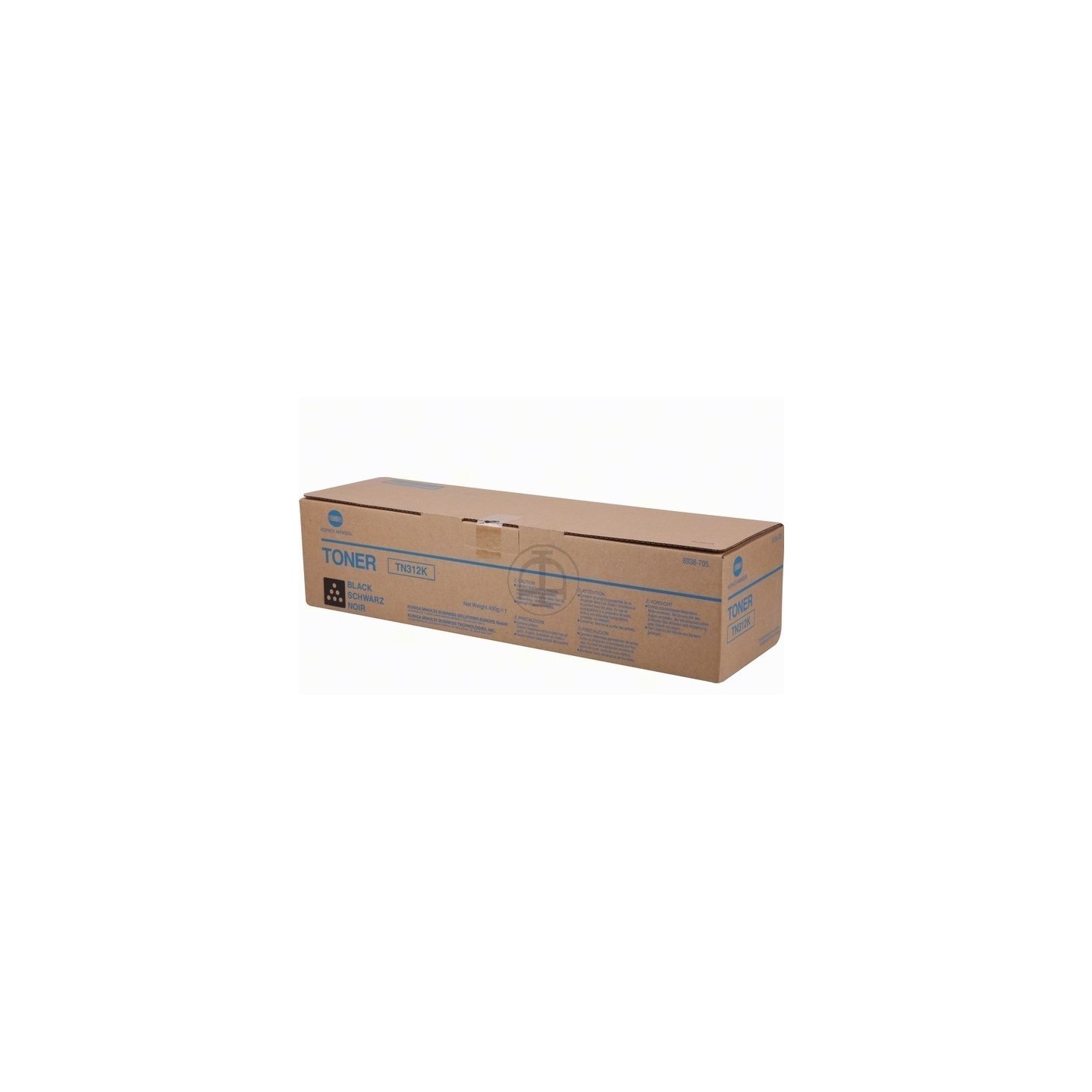 Toner Noir Konica-Minolta Bizhub C300 / C352 (TN312BK), Toner Express : achat en ligne de Toner Noir Konica-Minolta Bizhub C300 