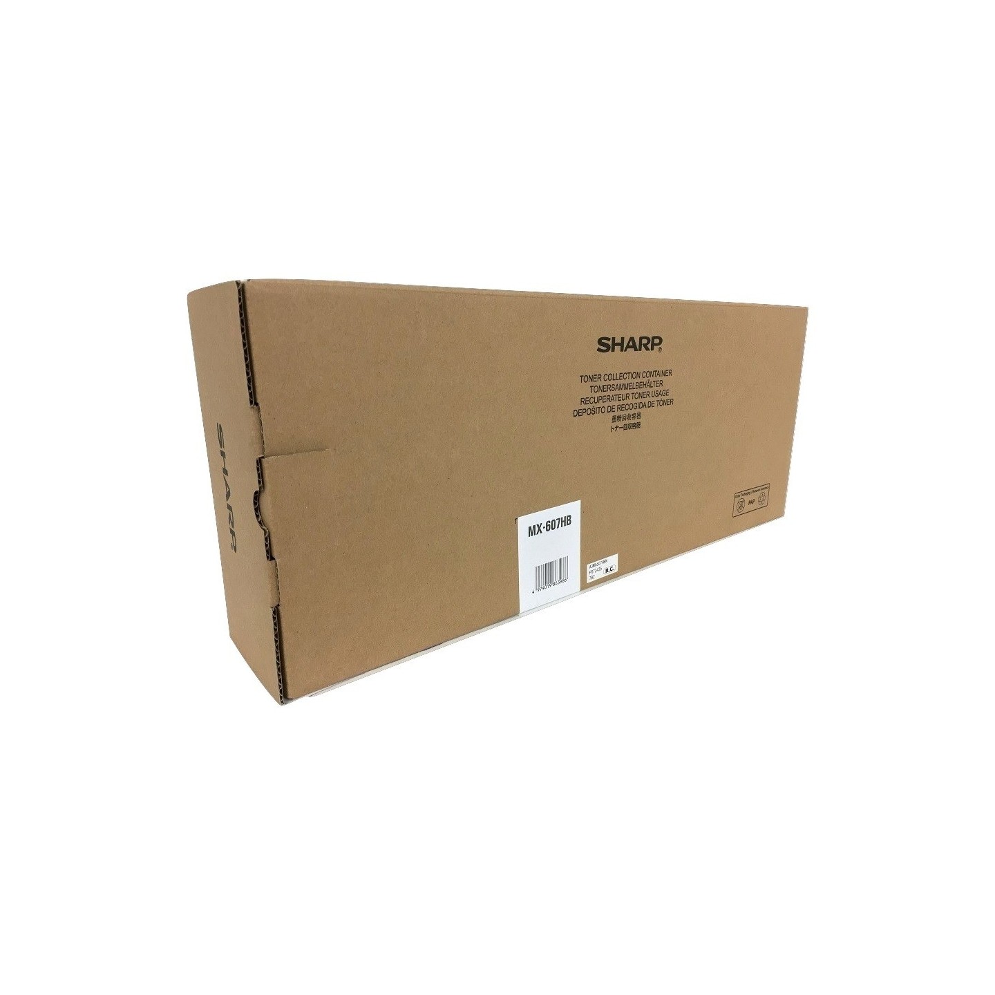 Bac de récupération de toner usagé Sharp pour copieur MX3050/ 3060/ 3550/ 4050...