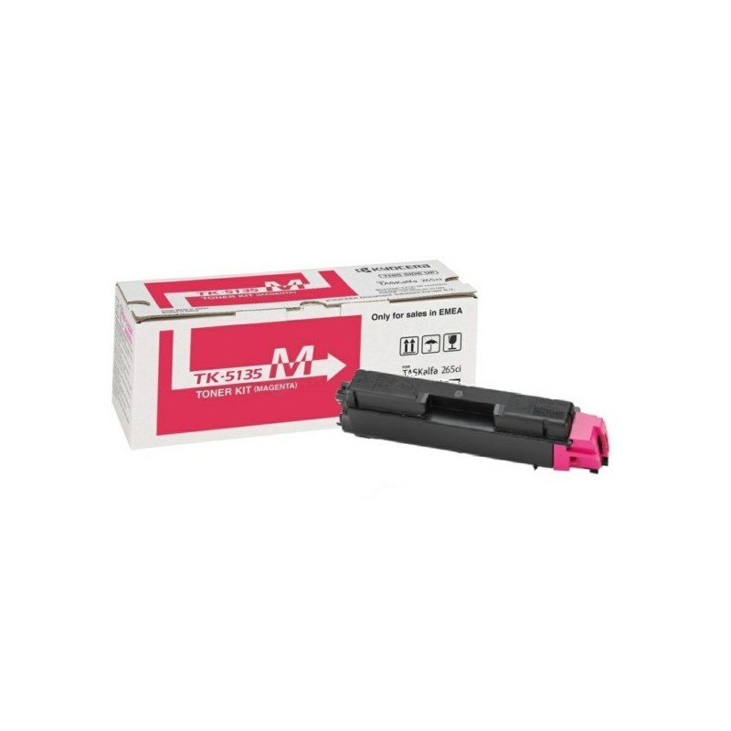 Toner magenta Kyocera Mita pour TaskAlfa 265ci/ 266ci (TK-5135M)