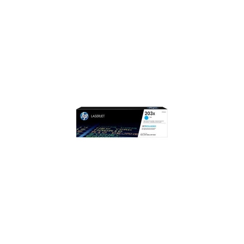 Toner cyan HP haute capacité pour LaserJet M254/ M280 (203X)