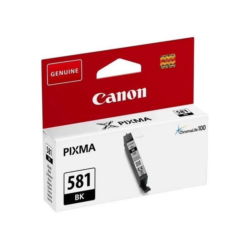 Cartouche d'encre noir Canon CLI-581BK pour Gamme PIXMA TS8150 ...