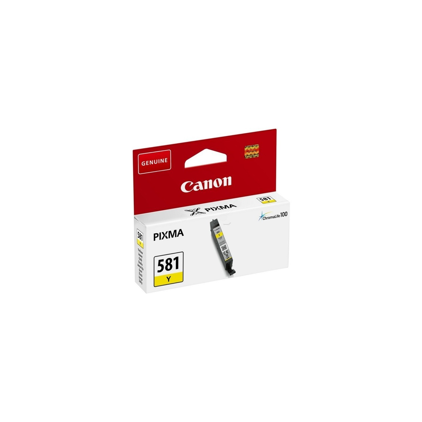 Cartouche d'encre jaune Canon CLI-581Y pour Gamme PIXMA TS8150 ...