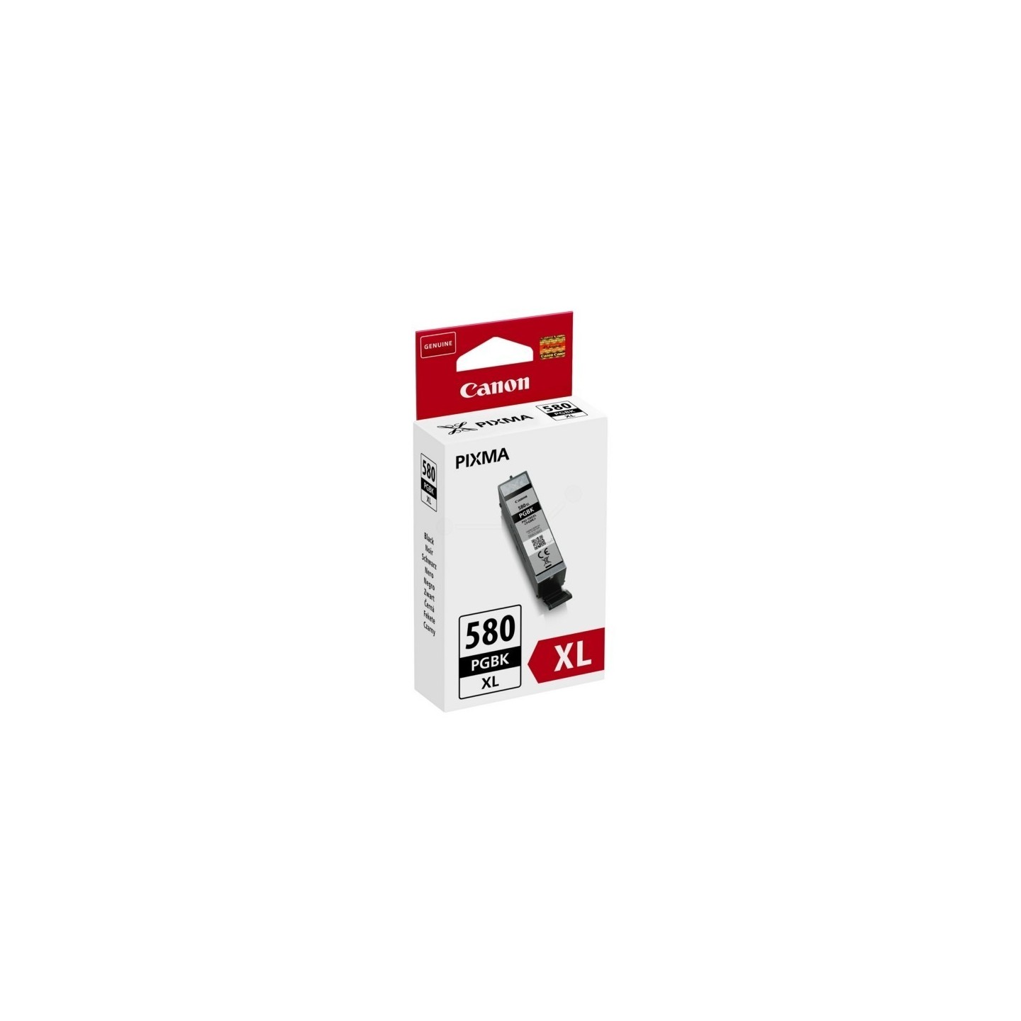Cartouche d'encre noir photo Haute capacité Canon PGI-580PGBK XL pour Gamme PIXMA TS8150 ...