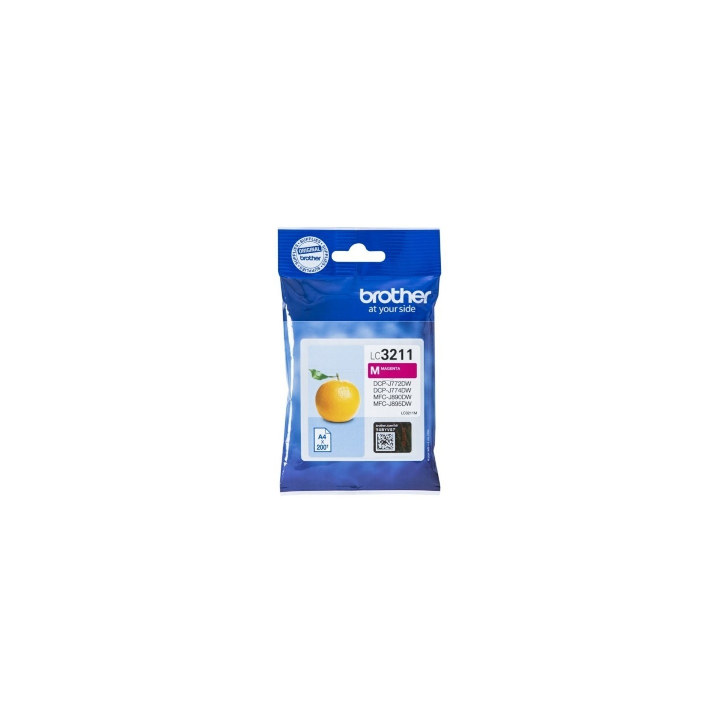 Cartouche Jet d'encre Magenta BROTHER pour multi-fonction DCP-J772DW...