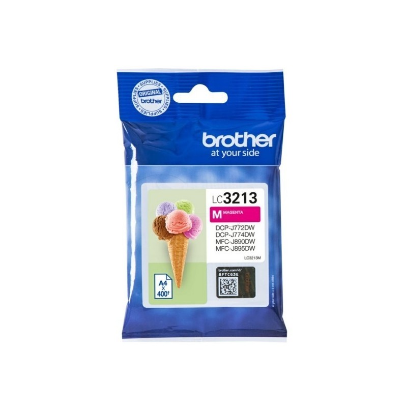 Cartouche Jet d'encre haute capacité Cyan BROTHER pour multi-fonction DCP-J772DW...