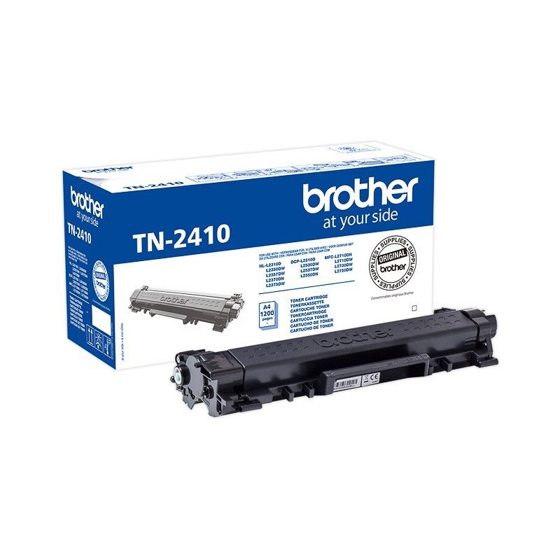 Cartouche toner noir Brother TN2410 pour HL L2310D ....