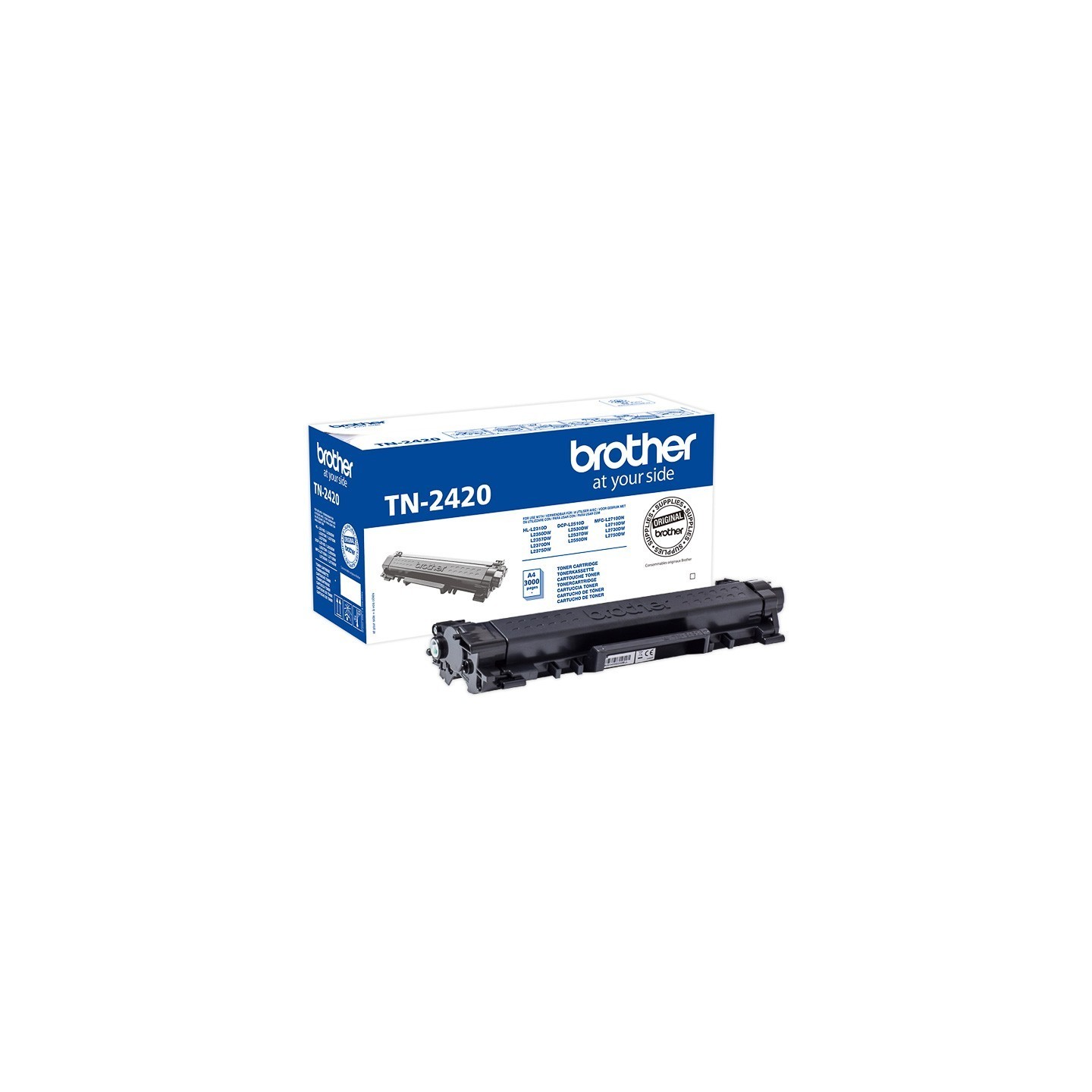 Cartouche toner noir Brother TN2420 pour HL L2310D ....
