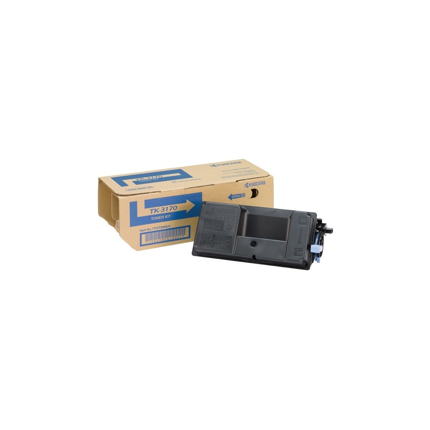Toner Kyocéra pour ECOSYS P3050, P3055, ... (TK-3170)