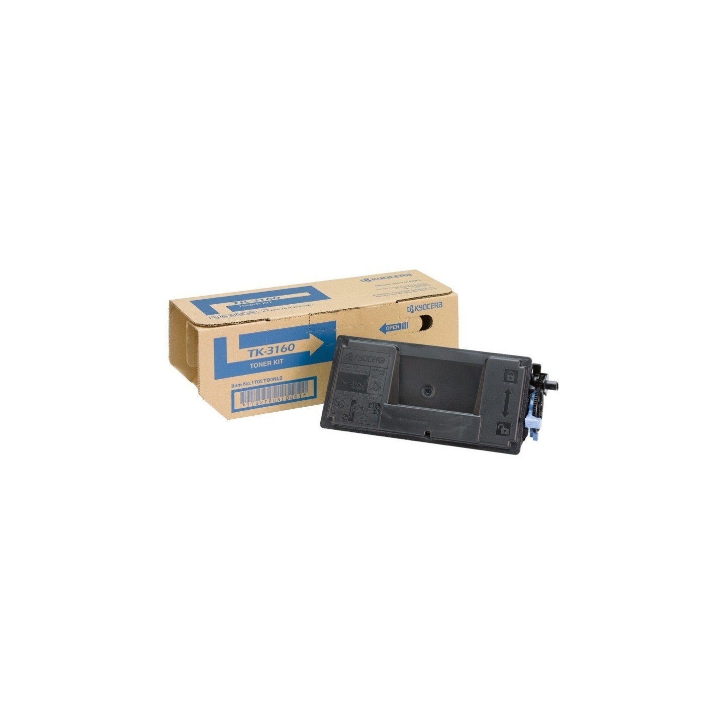 Toner Kyocéra pour ECOSYS P3050, P3055, ... (TK-3160)