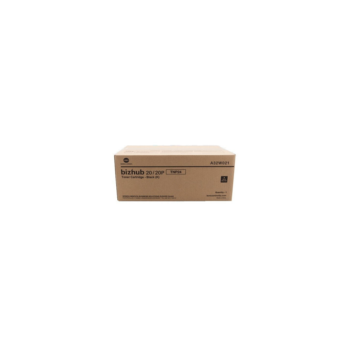 Toner noir Konica Minolta pour Bizhub 20 - 20P (TNP-24)