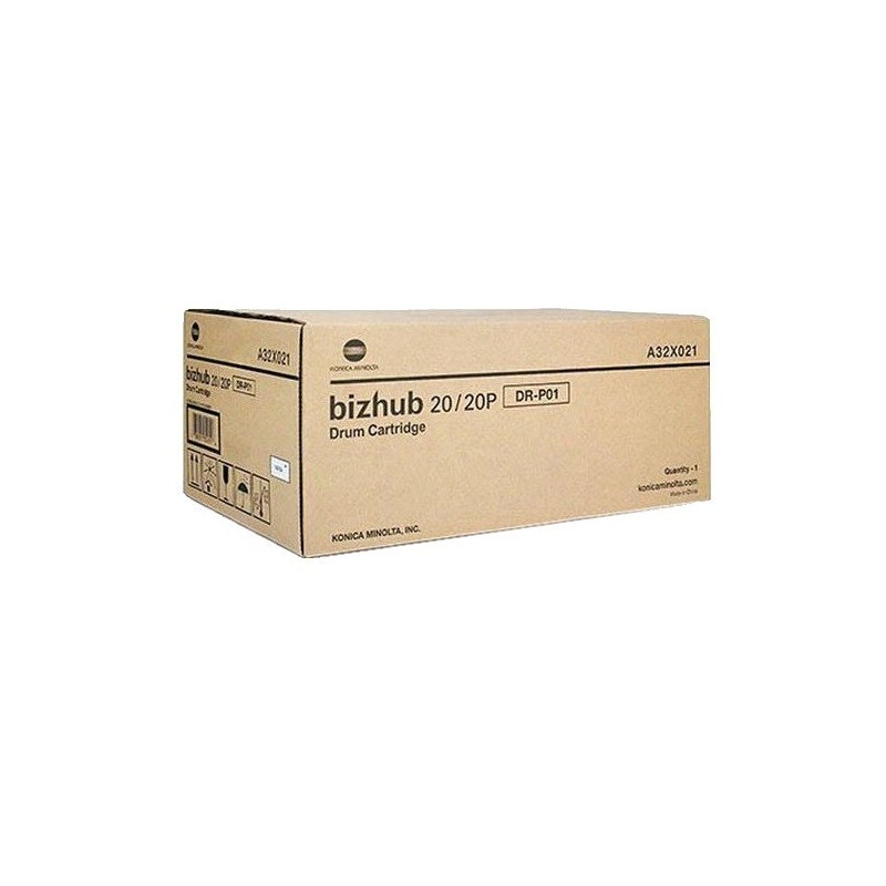 Tambour noir Konica Minolta pour Bizhub 20 - 20P (DR-P01)