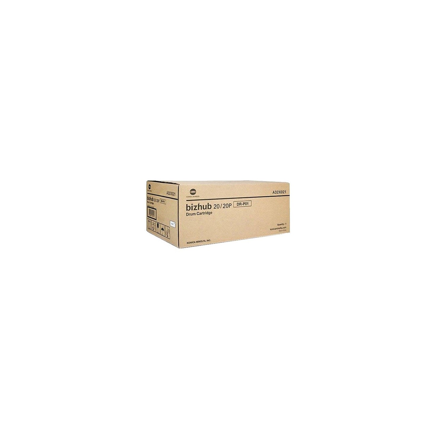 Tambour noir Konica Minolta pour Bizhub 20 - 20P (DR-P01)