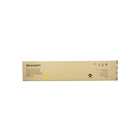Toner jaune Sharp pour copieur MX-6240N, MX-7040N (MX62GTYA) (MX62GTYB)