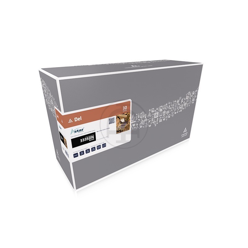 Toner noir Compatible pour Dell  3335dn haute capacité