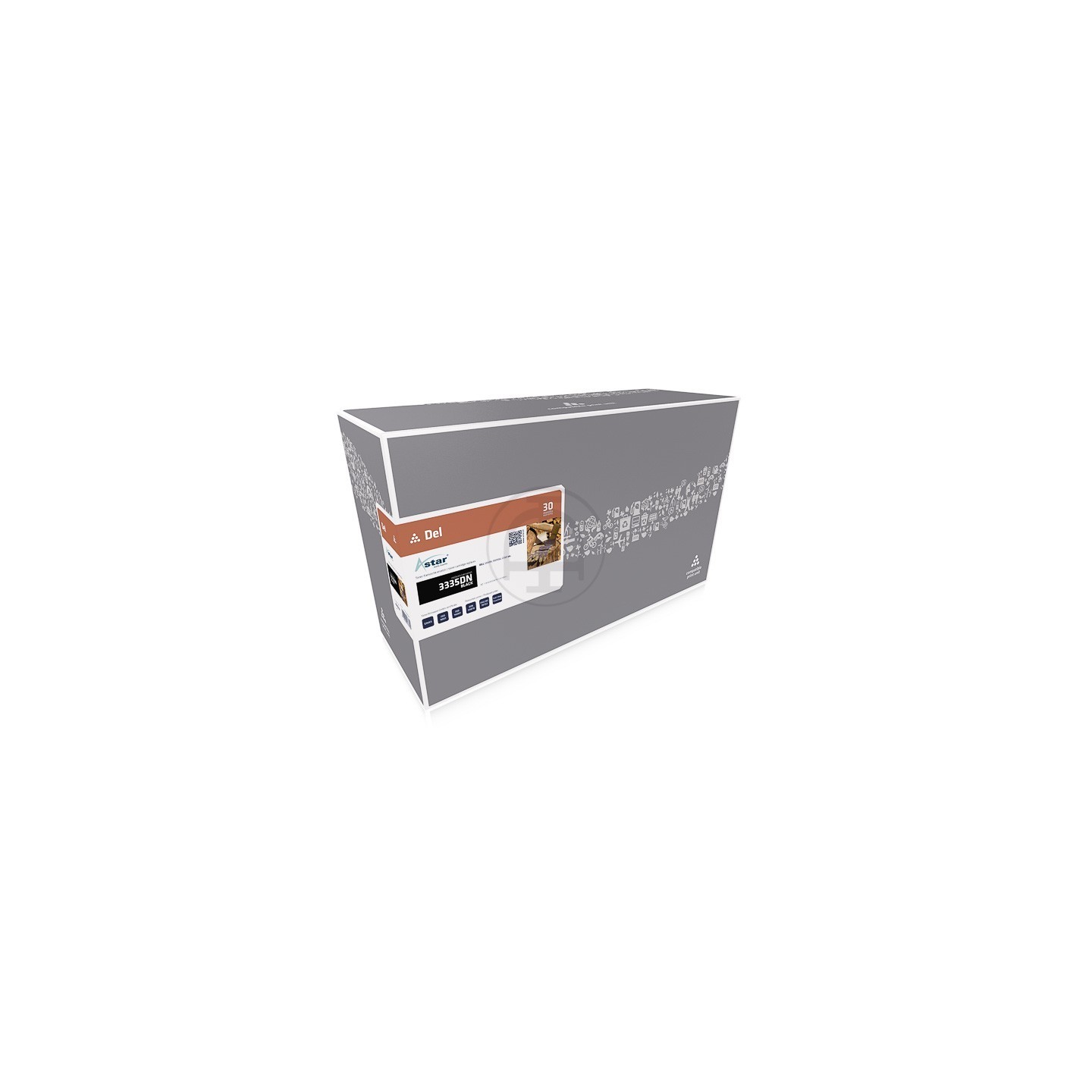 Toner noir Compatible pour Dell  3335dn haute capacité