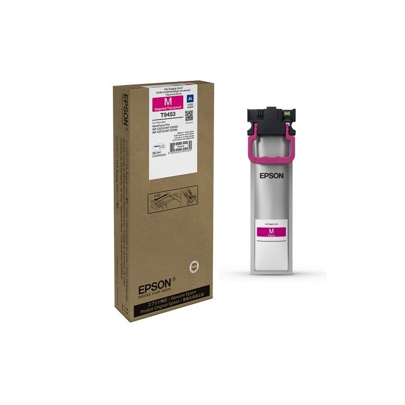 Cartouche Magenta XL Epson pour WorkForce pro WF-C5XXX (T9453)
